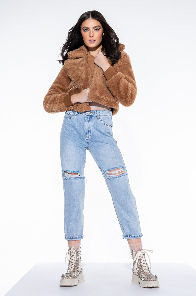 BOXUM TEDDY BOMBER JACKET