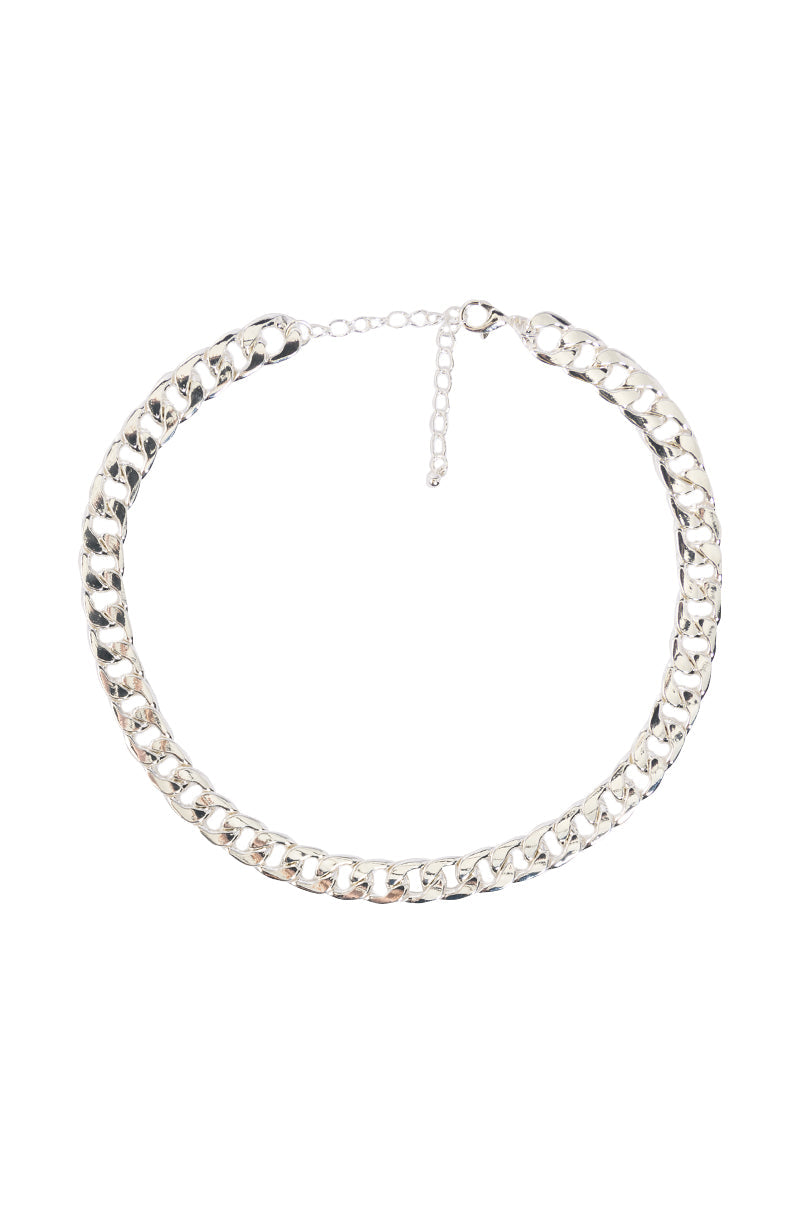 CLASSIC CUBAN CHAIN IN SILVER