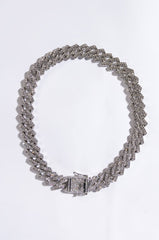 CUBAN STRAIGHT EDGE CHAIN NECKLACE