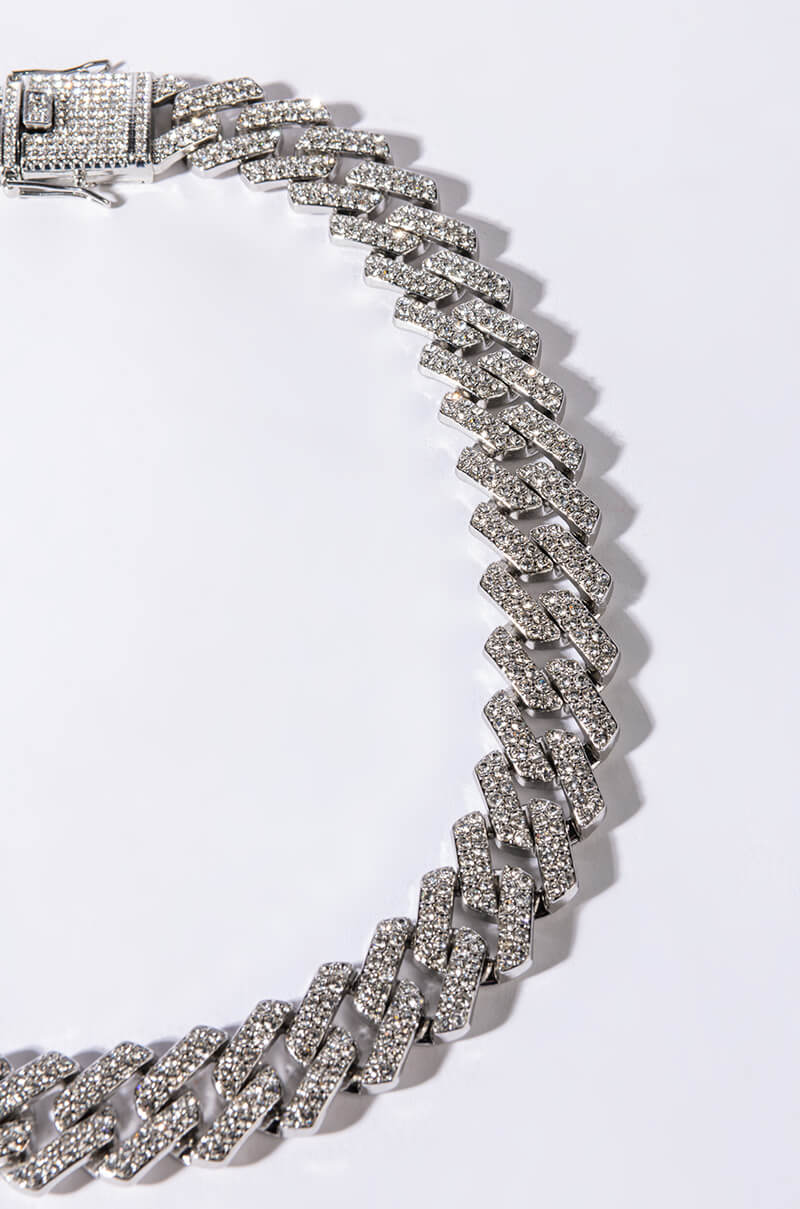 CUBAN STRAIGHT EDGE CHAIN NECKLACE