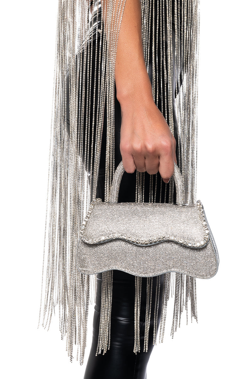 DAZED RHINESTONE PURSE