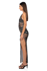 DIVA ENERGY V-NECK MAXI DRESS