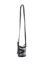 RHINESTONE MINI BUCKET BAG