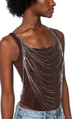 ESSENTIAL BLING BODY CHAIN