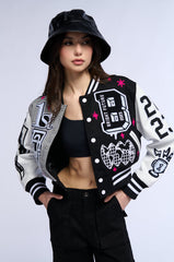 FIRST ROW EXCELENCE PATCH BOMBER