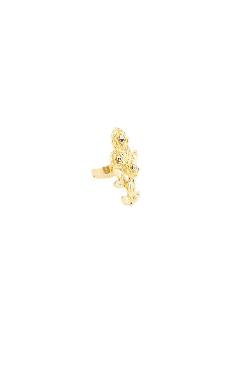 FLORAL GARDEN STATEMENT RING