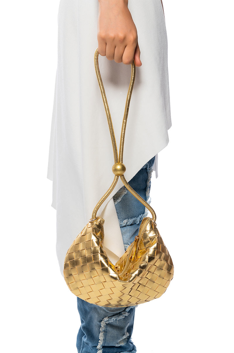 FORTUNE COOKIE GOLD BAG