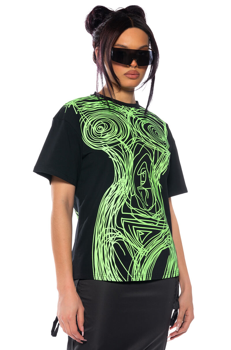 GESTURE DRAWING GRAPHIC TSHIRT