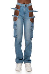 GIRLS JUST WANNA HAVE FUN DENIM JEANS
