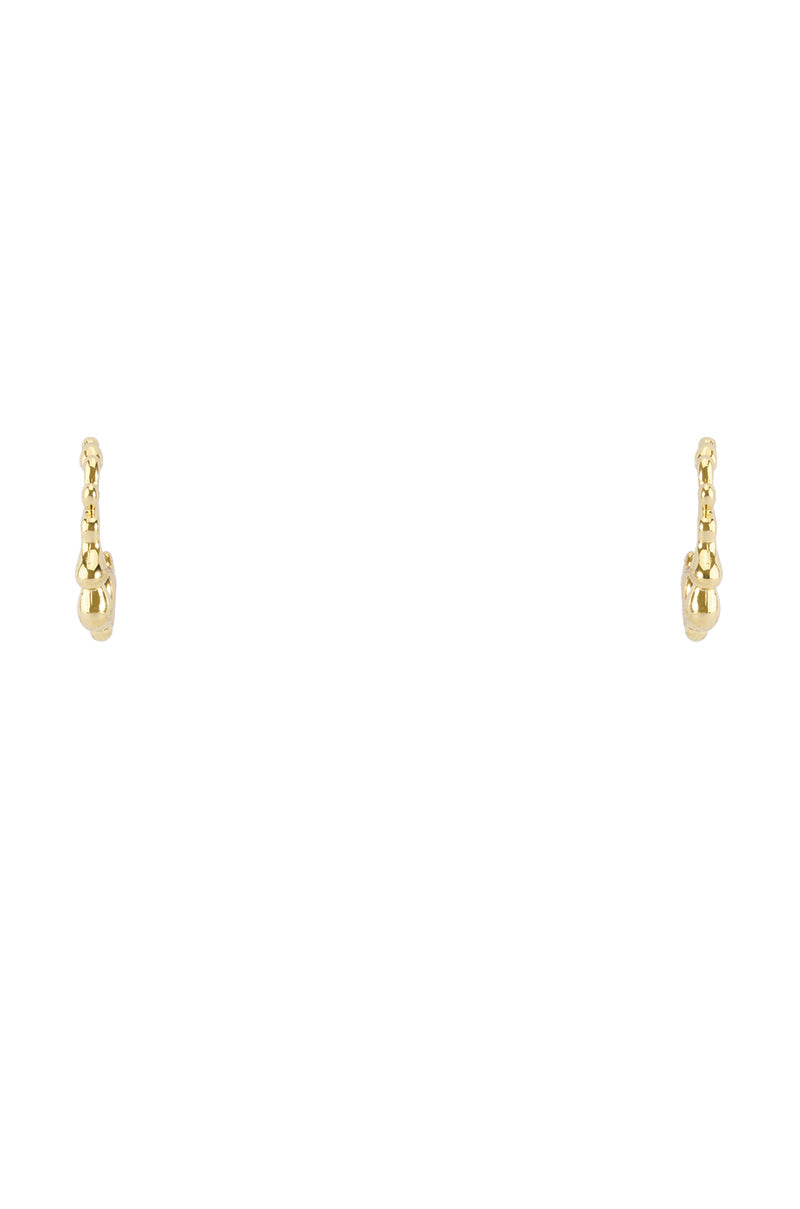 GOLD DRIPPY HOOP