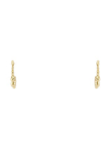 GOLD DRIPPY HOOP