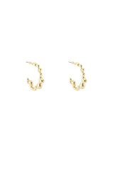 GOLD DRIPPY HOOP