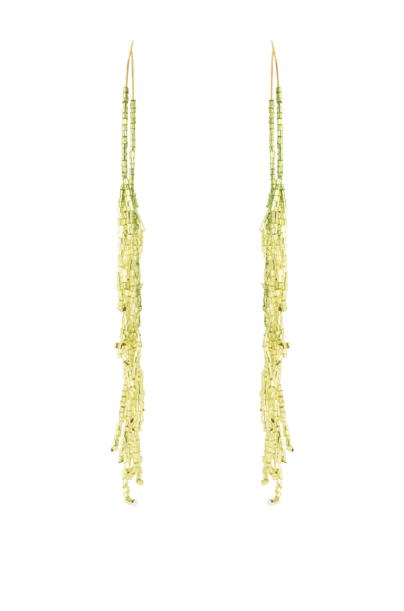 GREEN GODDESS EARRING