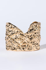 HAMMERED CUFF BRACELET