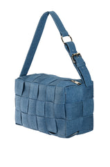 HARMON DENIM WEAVE PURSE