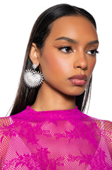 HEART YOU DANGLE EARRINGS
