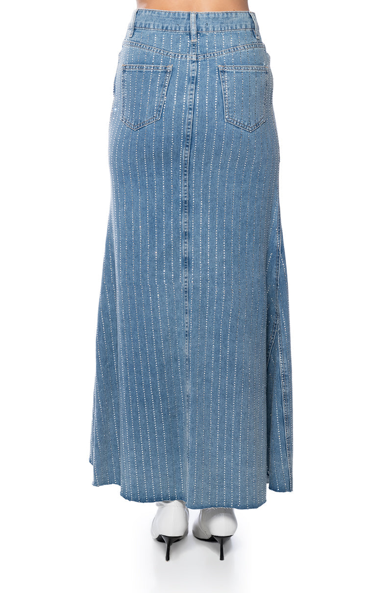 HEAVY HITTER DENIM SKIRT