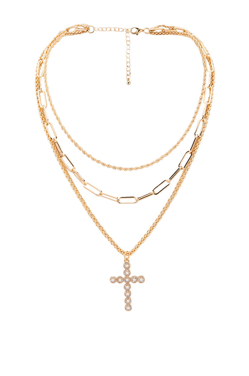 HOLY GOLD LAYERED CHOKER