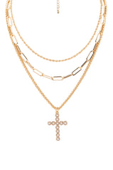 HOLY GOLD LAYERED CHOKER