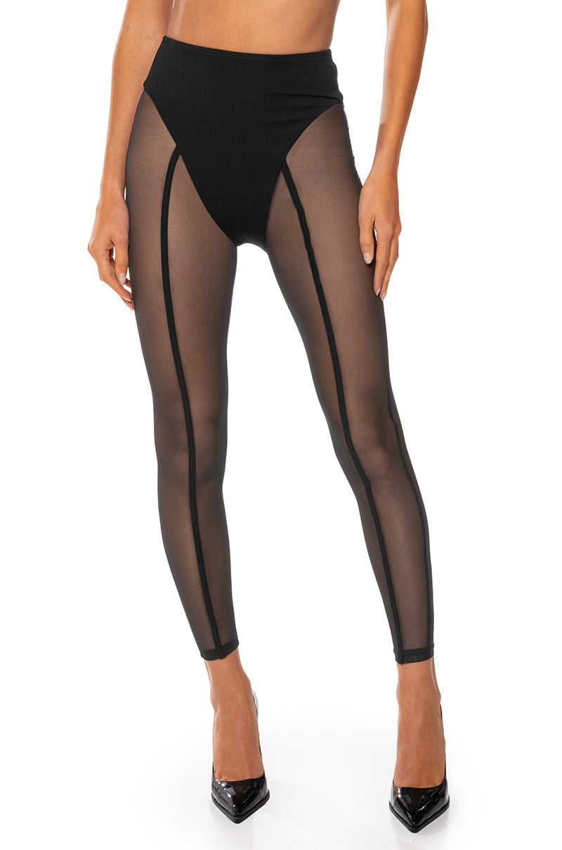 I AM THE VIEW SHEER LEGGING