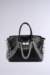 I BITE BACK EMBELLISHED TOTE