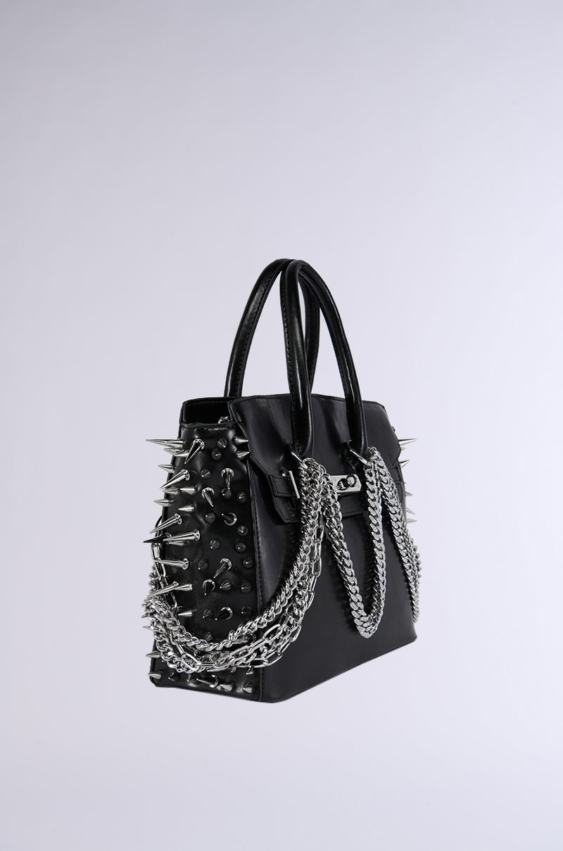 I BITE BACK EMBELLISHED TOTE