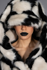 IF YOU SMILE FAUX FUR BUCKET HAT
