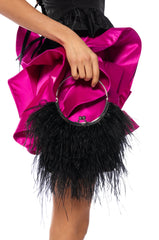 IM THAT GIRL FEATHER PURSE