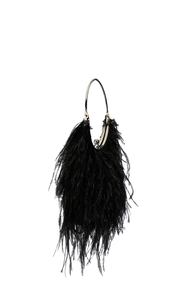 IM THAT GIRL FEATHER PURSE