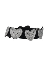INTO YOU RHINESTONE STRETCH BELT