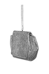 LOWE RHINESTONE WRISTLET PURSE