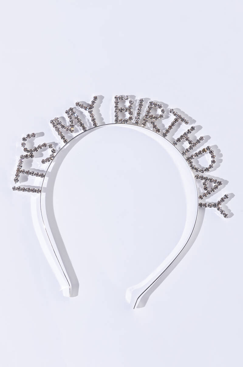 IT'S MY BIRTHDAY RHINESTONE HEADBAND