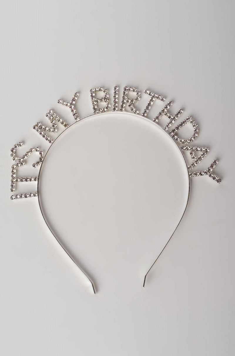 IT'S MY BIRTHDAY RHINESTONE HEADBAND