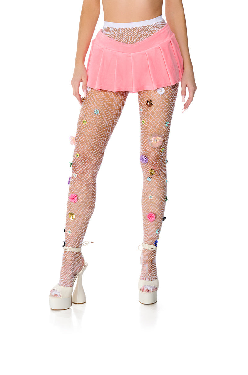 ITS POPPIN EMBELLISHED TIGHTS