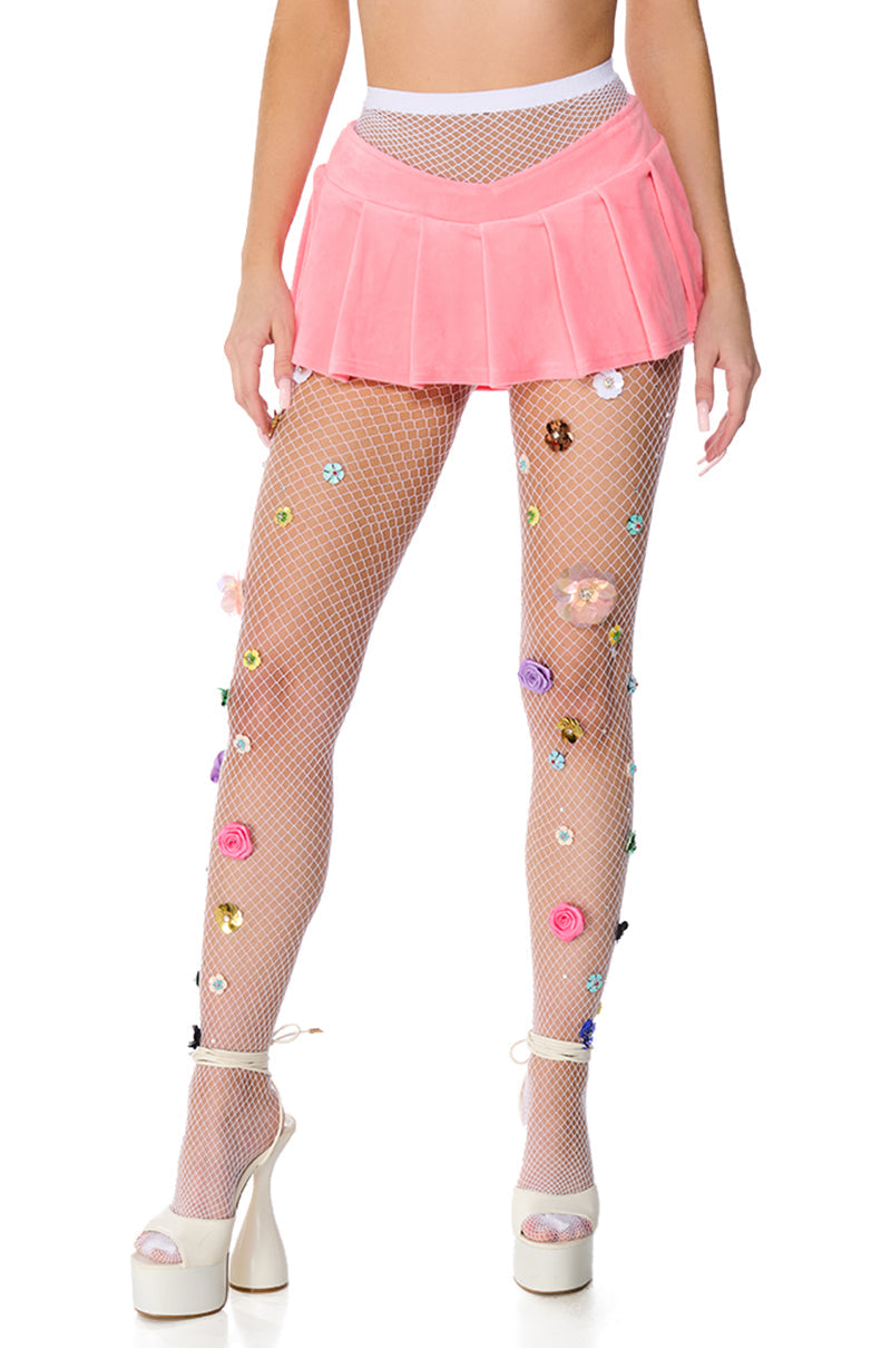 ITS POPPIN EMBELLISHED TIGHTS