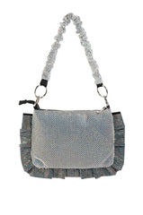 KATONA EMBELLISHED BAG IN SILVER