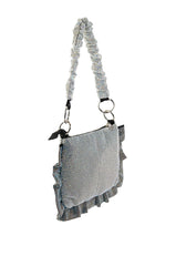 KATONA EMBELLISHED BAG IN SILVER