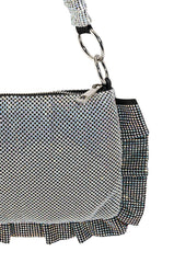 KATONA EMBELLISHED BAG IN SILVER