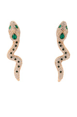 LILI SNAKE EARRING IN GOLD