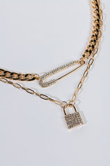 LOCKED IN NECKLACE SET
