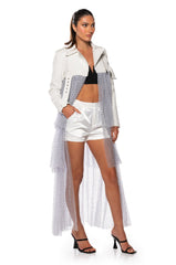 LOVE AND MEMORIES MAXI MOTO JACKET