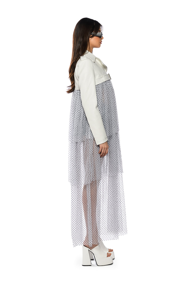 LOVE AND MEMORIES MAXI MOTO JACKET