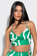 LOVELY CROSS FRONT BRALETTE