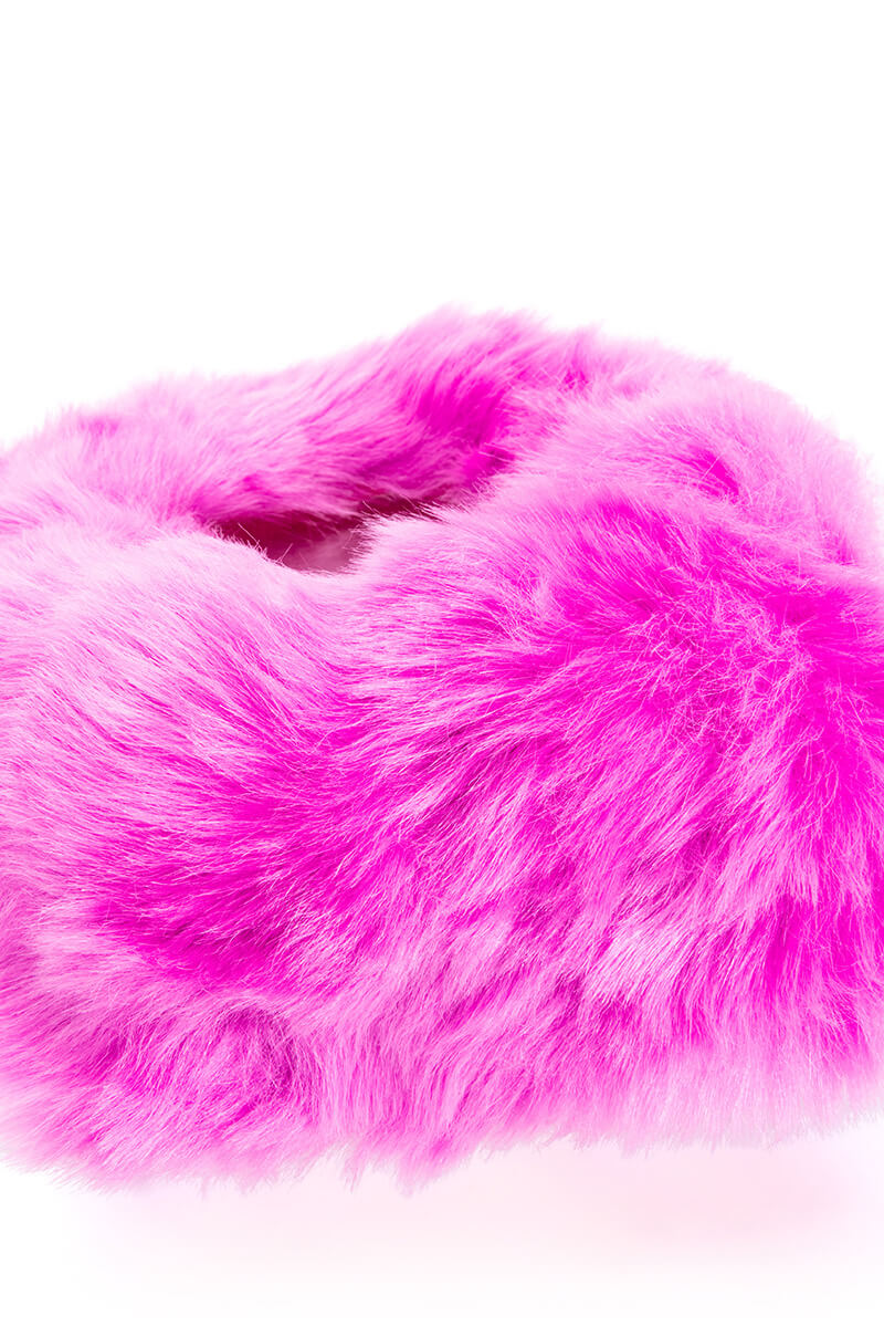 LUXE JENNY FAUX FUR HEADBAND