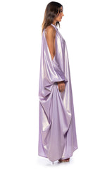 EYES ON ME TIE SHOULDER MAXI DRESS