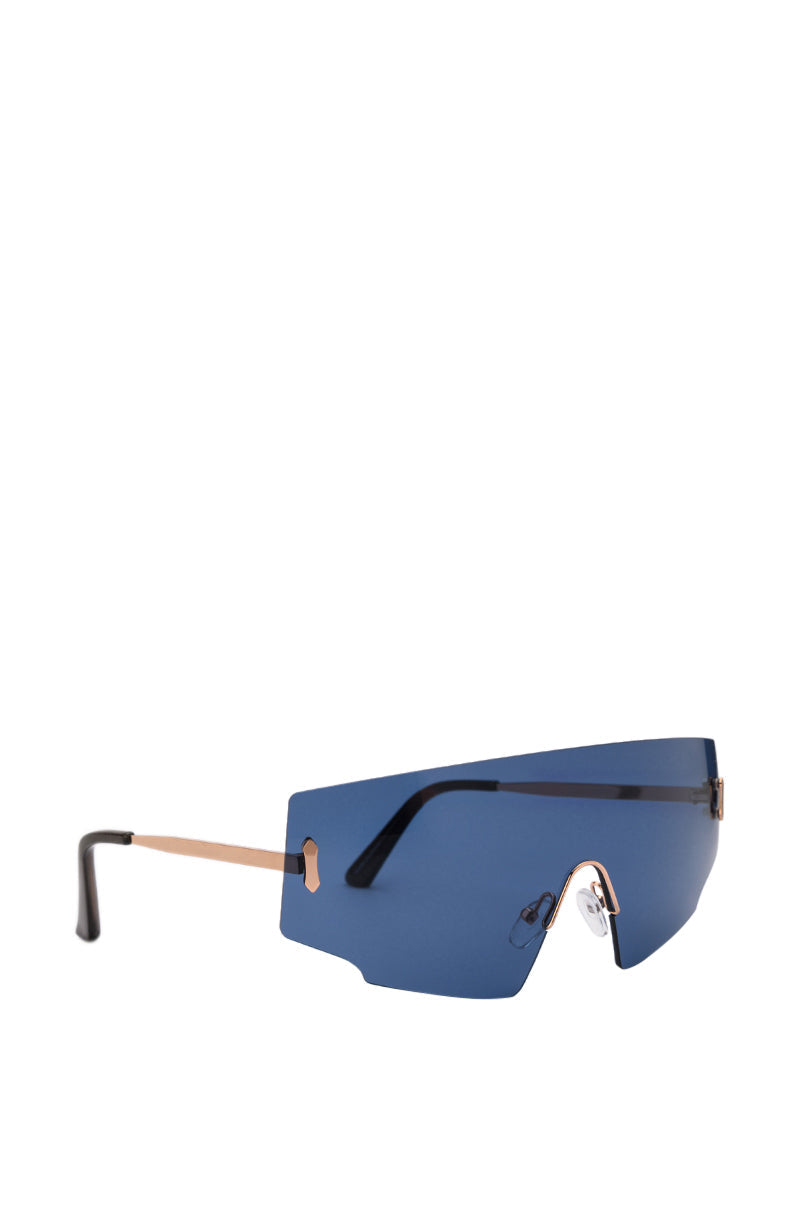 MISSED MY FLIGHT RIMLESS SUNNIES