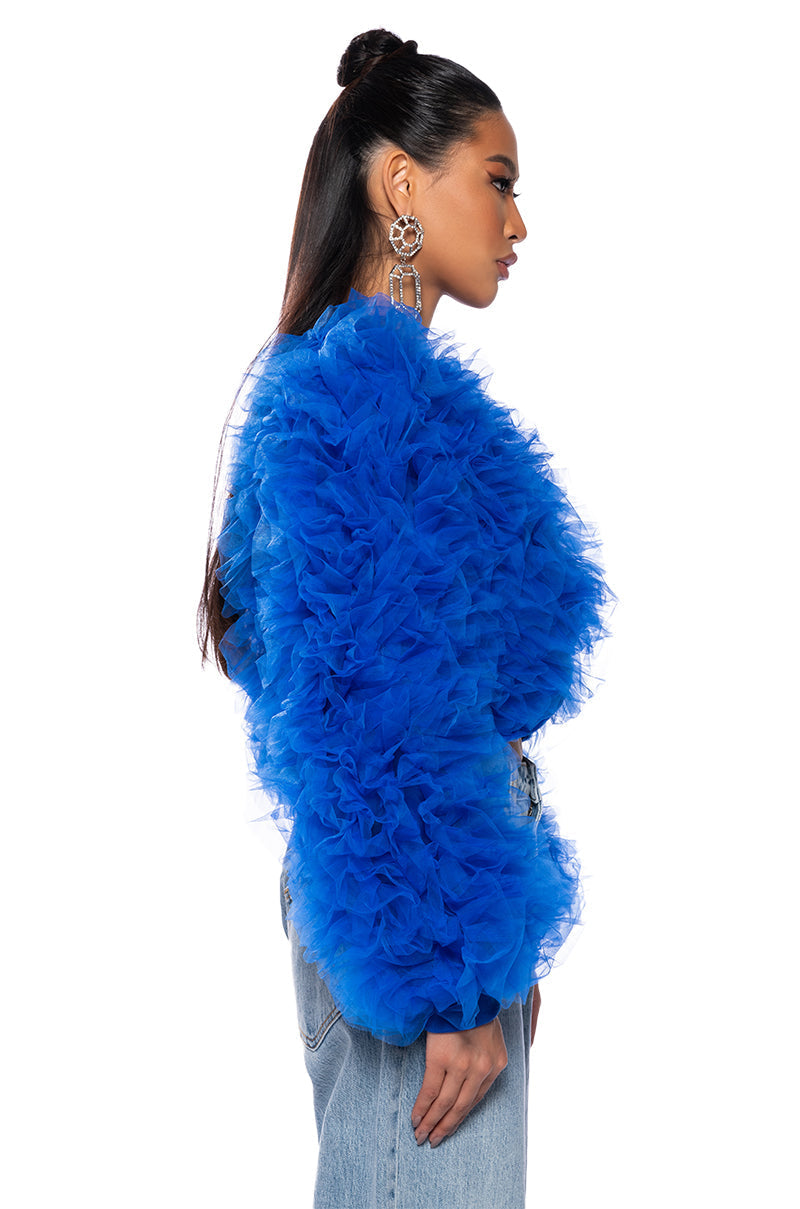 MODERN MASTERPIECE TULLE BOMBER
