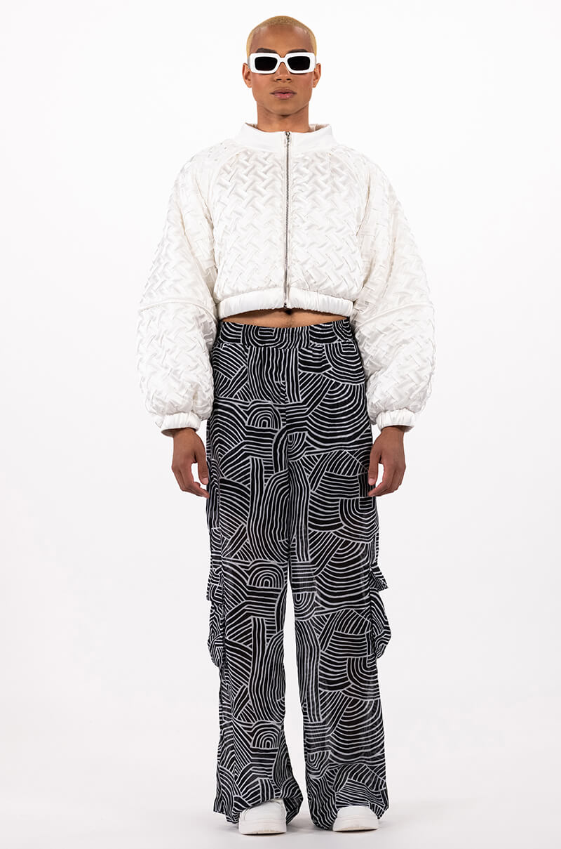 NEVER ENDING HILLS WIDE LEG CARGO PANT