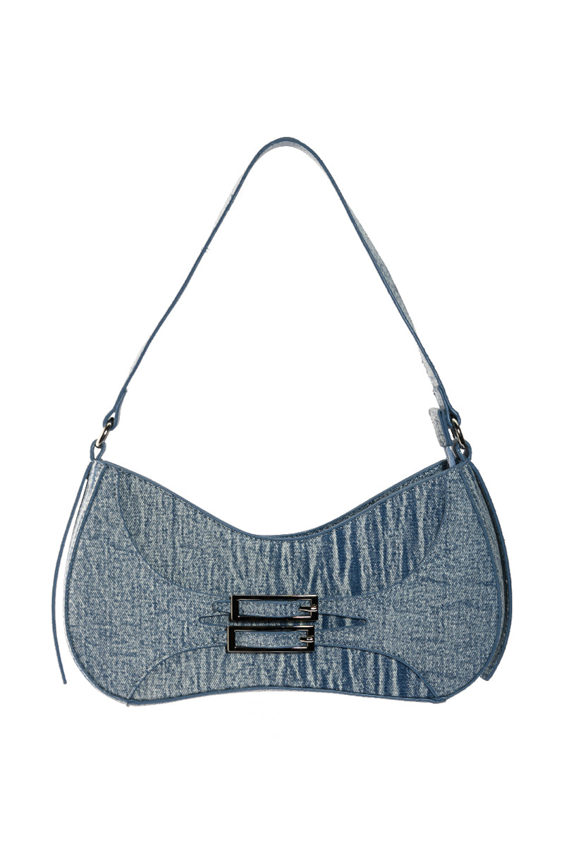 ORTIZ SHOULDER BAG IN DENIM