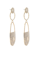 OVERSIZED LOCK EARRING